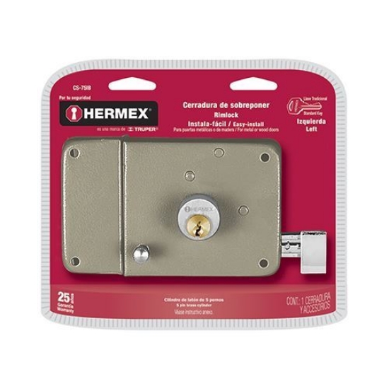 Imagen de CERRADURA SOBREPONER MOD 750 IZQ INSTALA-FACIL