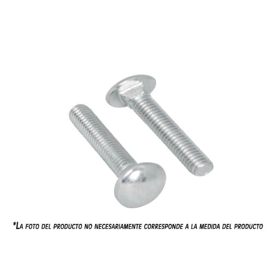 Imagen de D 3 TORNILLO COCHE GALVANIZADO 3/8 X 1 1/2 PULG FIERO TORC-3/8X1-1/2