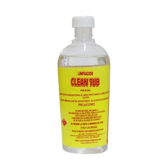 Imagen de LIMPIADOR 250 ML PARA PVC TRANSPARENTE CLEAN TUB  T250