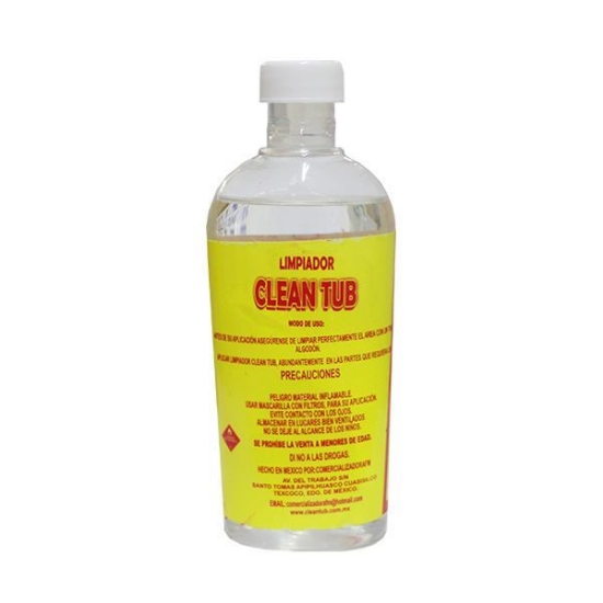 Imagen de LIMPIADOR 125 ML PARA PVC TRANSPARENTE CLEAN TUB  T-125