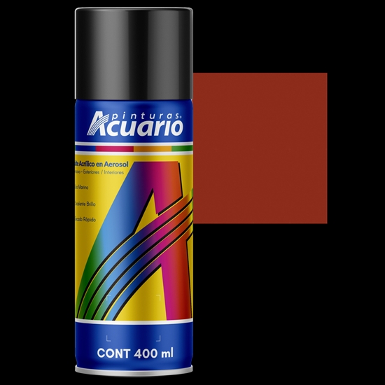 Imagen de D 1 ESMALTE ROJO METALICO AEROSOL ACUARIO AA77705