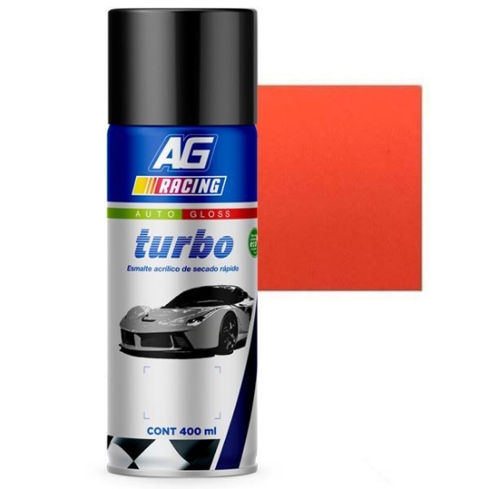 Imagen de ESMALTE NARANJA FLUORESCENTE AEROSOL TURBO AT76305 MASTER AM86305