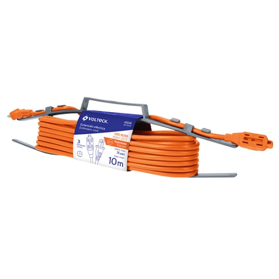 Imagen de EXTENSION ELECTRICA USO RUDO 10 M CALIBRE 16  VOLTECH ER-10X16