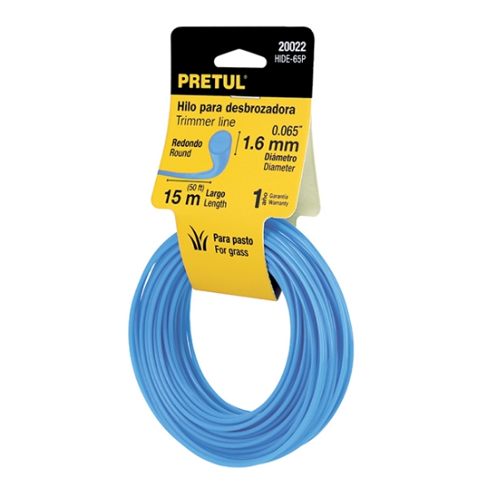 Imagen de HILO REDONDO DE 0065 PULG X 15 M PRETUL HIDE-65P