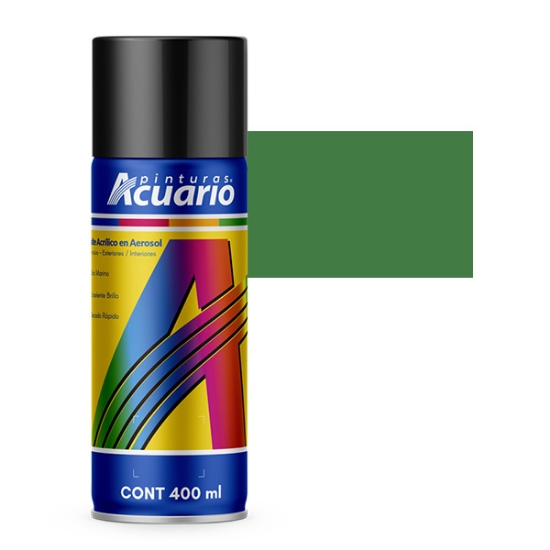 Imagen de ESMALTE VERDE ECOLOGICO AEROSOL ACUARIO AA77205