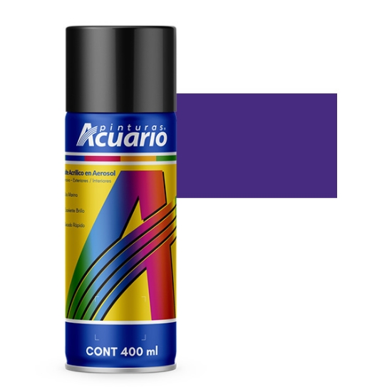 Imagen de ESMALTE VIOLETA AEROSOL ACUARIO AA75205