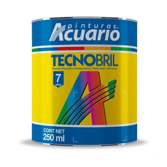Imagen de ESMALTE 1/4 TECNOBRIL GRIS MAQUINARIA ACUARIO EV20202