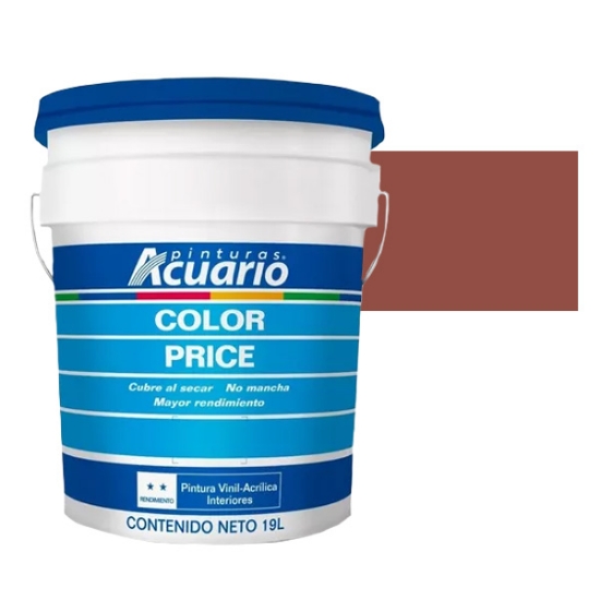 Imagen de VINILICA 19 L ROJO OXIDO COLOR PRICE ACUARIO VA82890