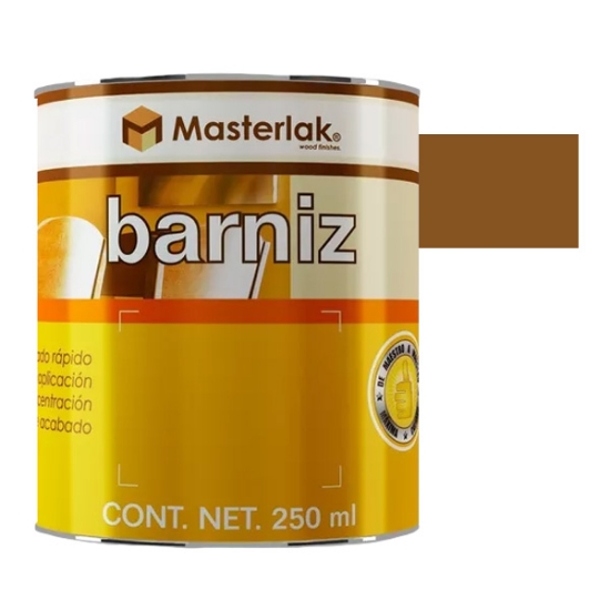 Imagen de BARNIZ 1/4 L NOGAL AMERICANO MASTERLAK ACUARIO MM95702