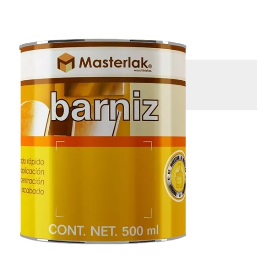 Imagen de BARNIZ 1/2 L TRANSPARENTE MASTERLAK ACUARIO MM95005