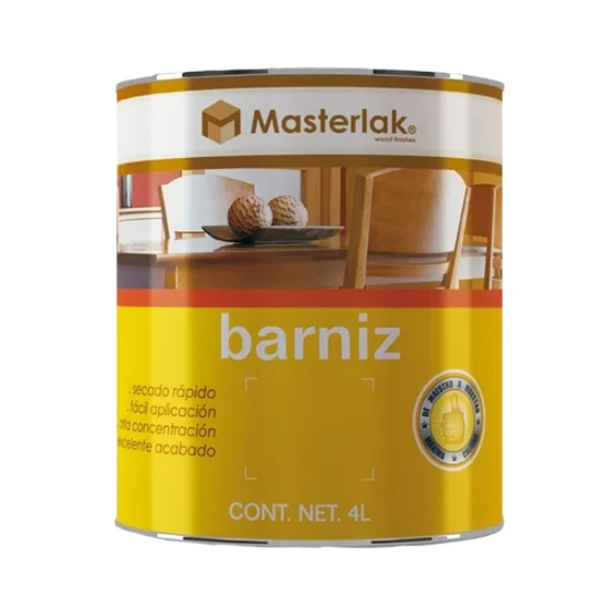 Imagen de BARNIZ 4 L SECADO RAPIDO MASTERLAK ACUARIO MM96040