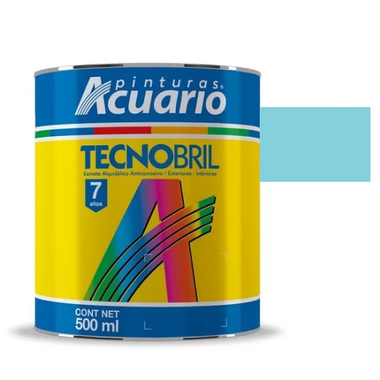 Imagen de ESMALTE 1/2 L AZUL CIELO TECNOBRILL ACUARIO EV22005