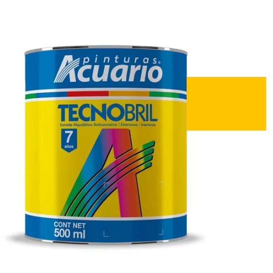 Imagen de ESMALTE 1/2 L AMARILLO LIMON TECNOBRILL ACUARIO EV21205