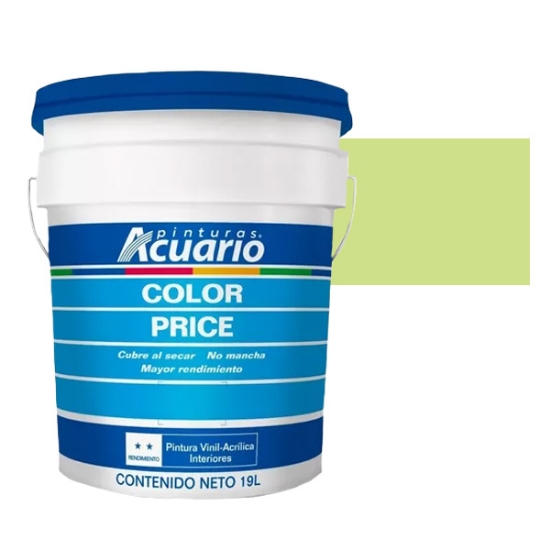 Imagen de VINILICA 19 L VERDE NATURAL COLOR PRICE ACUARIO VA83490