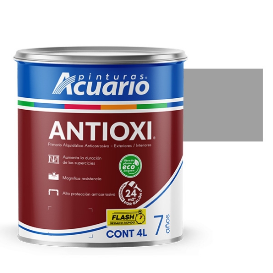 Imagen de PRIMER 4 L GRIS ANTIOXI ACUARIO PA93140