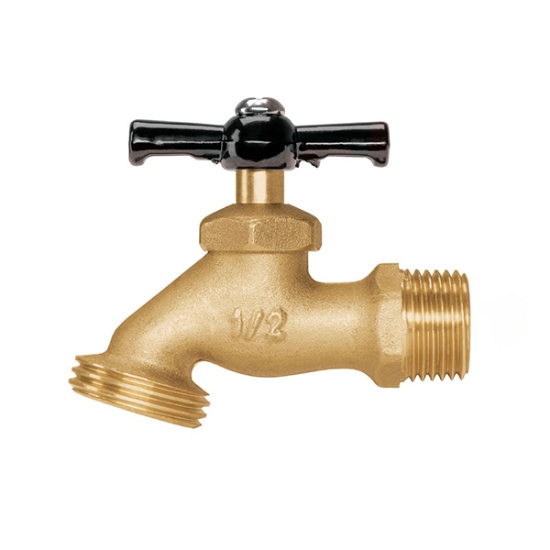 Imagen de LLAVE DE JARDIN DE LATON DE 1/2 PULG  PRETUL LL-JAR-P