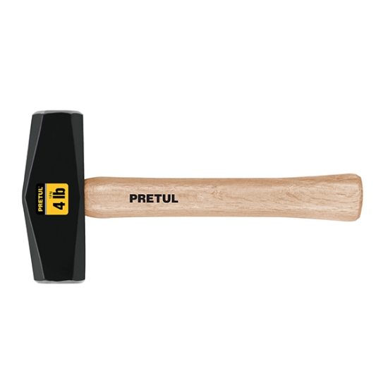Imagen de MARRO TIPO NEVADA 4 LBS MANGO 11 PULG  PRETUL DHT-4P