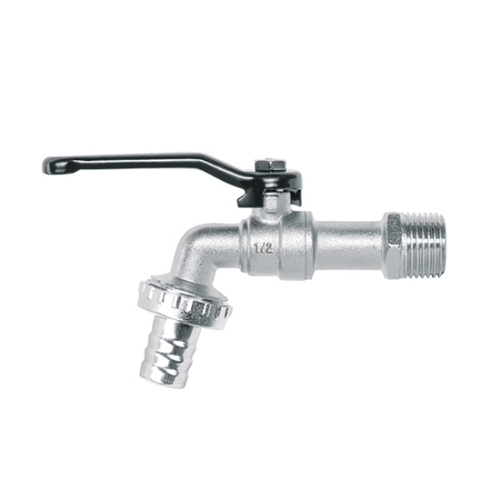 Imagen de LLAVE DE JARDIN DE ESFERA DE ZAMAC PRETUL LL-21P