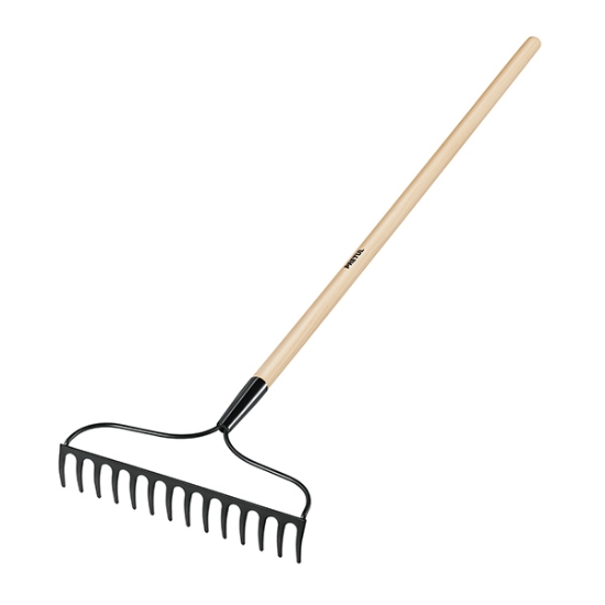 Imagen de RASTRILLO JARDINERO 14 DIENTES MANGO 48 PULG PRETUL R-14AL-P