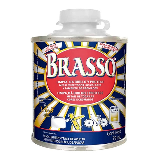 Imagen de BRASSO LIMPIA METAL LIQ 75 ML   RECKITT 1813117
