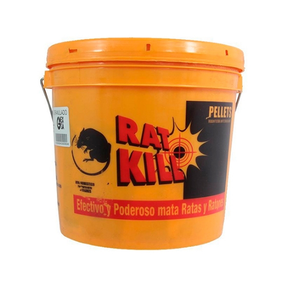 Imagen de VENENO RATA 20 GR CUBETA C/50SOBRES RAT KILL 7273