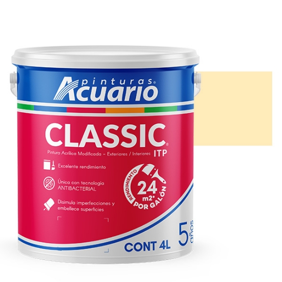 Imagen de VINILICA 4 L CREMA ITP ACUARIO VA40340