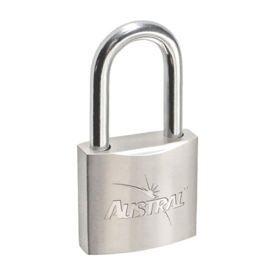 Imagen de CANDADO 45MM GANCHO LARGO METALICO AUSTRAL 200297