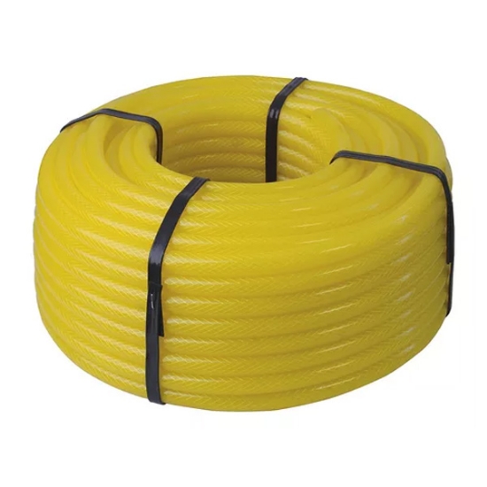 Imagen de MANGUERA REFORZADA 3/8 PULG PARA GAS AMARILLA 50 M 4 CAPAS ARDA102096