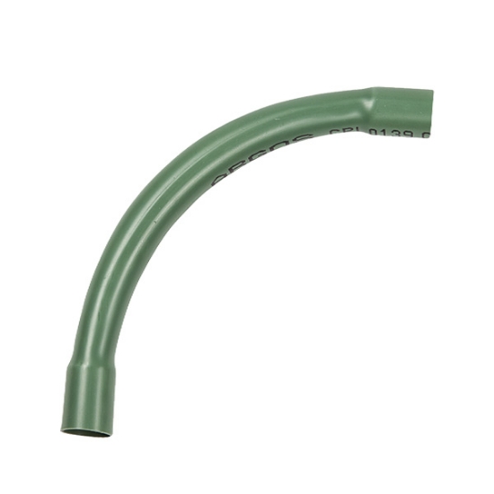 Imagen de CODO DE PVC CONDUIT VERDE  LIGERO 13MM 1/2 ARGOS CPL0139