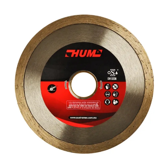 Imagen de DISCO 45 PULG CORTE DE DIAMANTE RIN CONTINUO HUM AUSTROMEX 2556