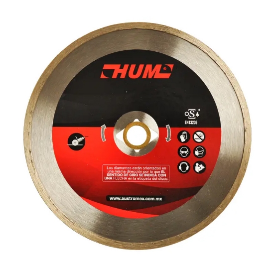 Imagen de DISCO 7 PULG CORTE DE DIAMANTE RINCONT HUM AUSTROMEX 2559