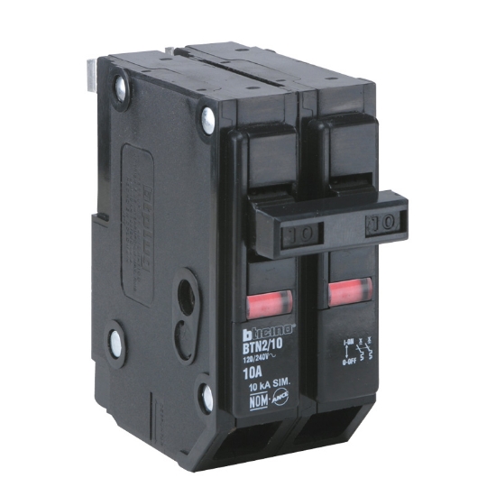 Imagen de INTERRUPTOR TERMOMAGNETICO 2X30 A  120/240 V BTICINO BTN2/30