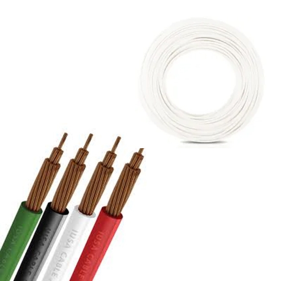 Imagen de CABLE 6 DE 100 M BLANCO IUSA 363411