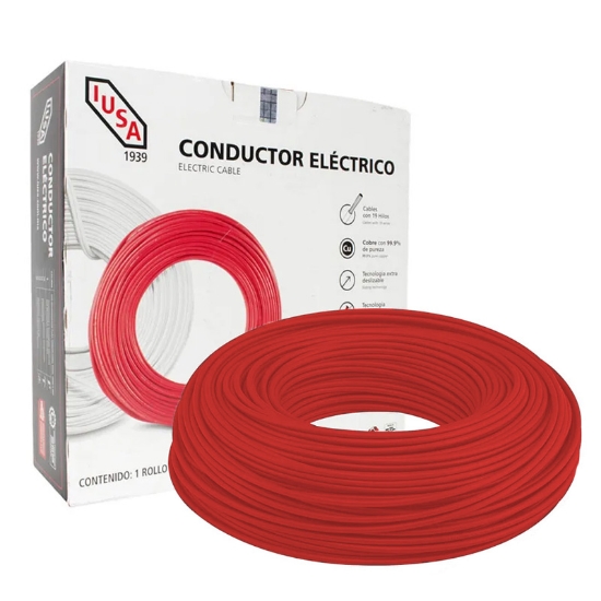Imagen de CABLE 14 DE 100 M ROJO EN CAJA IUSA 399320