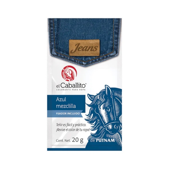 Imagen de COLORANTE AZUL MEZCLILLA No. 23 CABALLITO 23