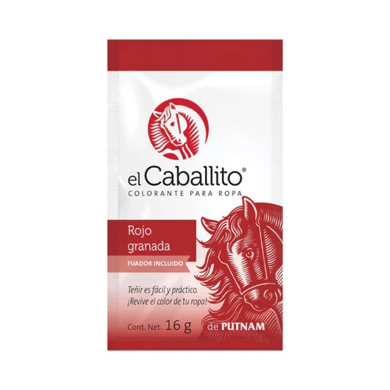 Imagen de COLORANTE ROJO GRANADA No. 30 CABALLITO
