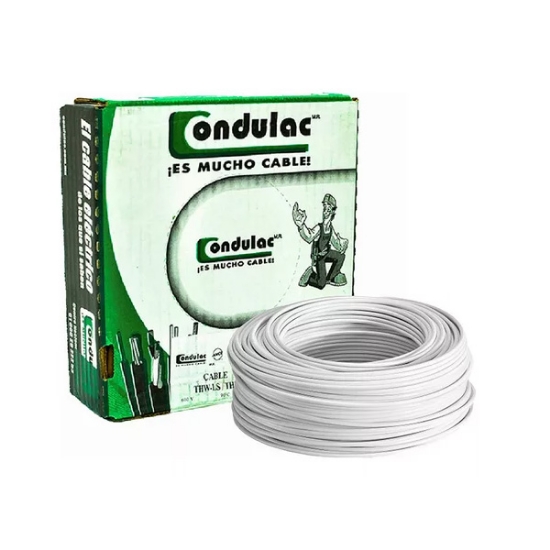 Imagen de CABLE 16 DE 100 M BLANCO CONDULAC