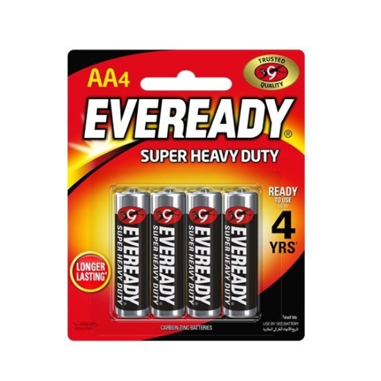 Imagen de PILA AA BLISTER CON 4 PILAS EVEREADY POWER PLUS