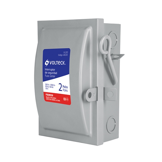 Imagen de INTERRUPTOR DE SEGURIDAD 2 POLOS 30 A  VOLTECH IS-230