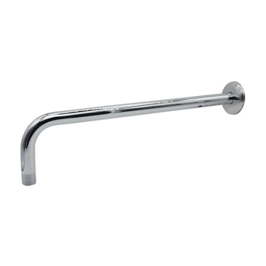 Imagen de BRAZO LARGO REGADERA METALICO 90 GRADOS CON CHAMPETON 38 CM LARGO FAMA BRL90