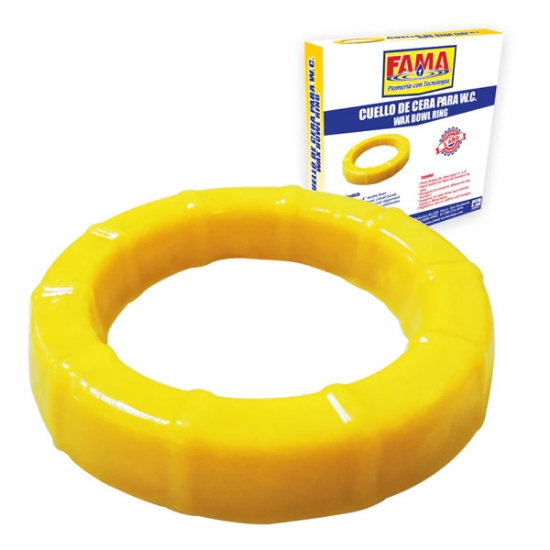 Imagen de CUELLO DE CERA SIN GUIA Y SIN CUBRE PIJAS EN CAJITA FAMA 2697