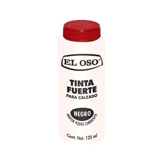 Imagen de TINTA 100 ML NEGRA EL OSO 8100A