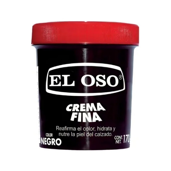 Imagen de CREMA 170 GR NEGRA EL OSO 8070A
