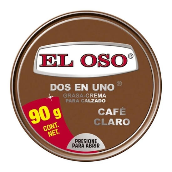 Imagen de GRASA CREMA DOS EN UNO CAFE  90 GR EL OSO 8015A