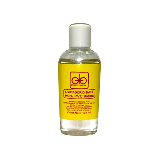 Imagen de LIMPIADOR 250 ML PARA PVC TRANSPARENTE  DISMEX