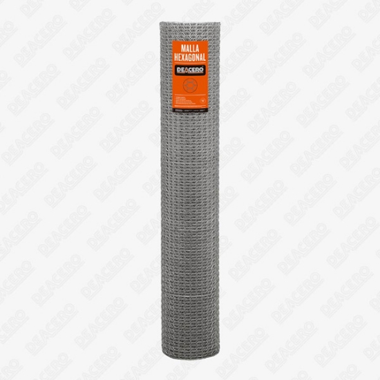 Imagen de MALLA 25X100MX45M HEXAGONAL DE ACERO 305