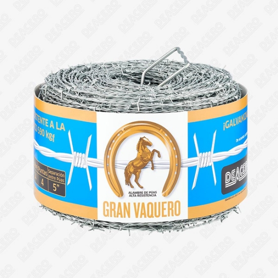 Imagen de ALAMBRE 360 M C/17 KG DE PUAS VAQUERO 1 DEACERO 3537