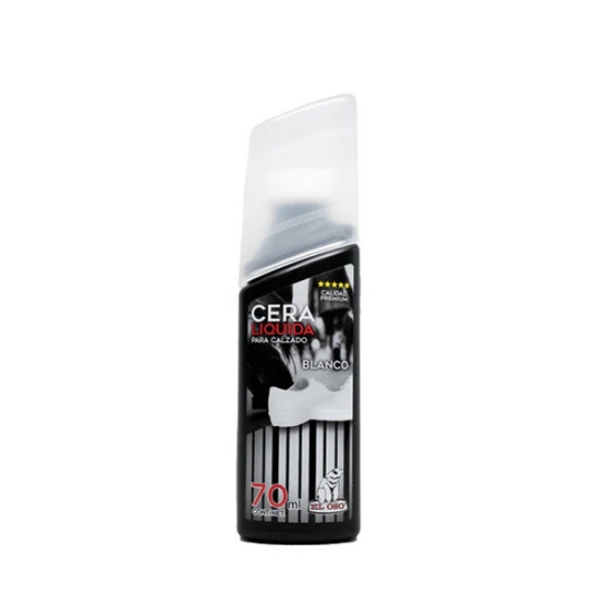 Imagen de CERA 70 ML BLANCA LIQUIDA PARA CALZADO EL OSO 8502A