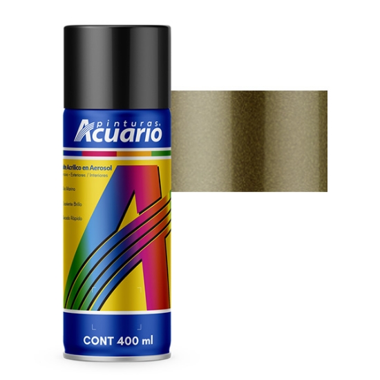Imagen de ESMALTE ORO PALIDO AEROSOL ACUARIO AA79305