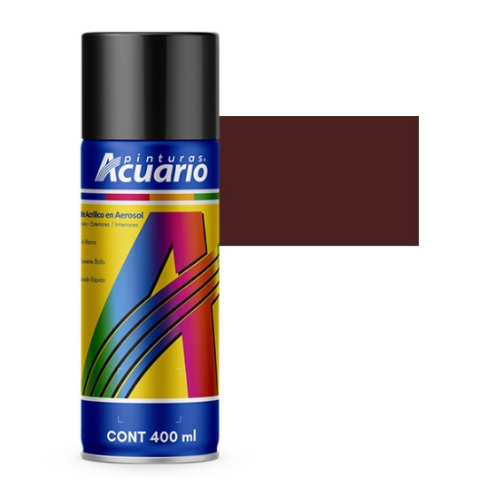 Imagen de ESMALTE CAFE AEROSOL ACUARIO AA77505